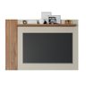 Painel Tv 50 Polegadas Cristal Off White/Savana Permobili - 2