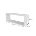 Ver imagem 4 de Conjunto Bim com 3 Nichos Branco