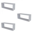 Ver imagem 3 de Conjunto Bim com 3 Nichos Cinza/Cristal