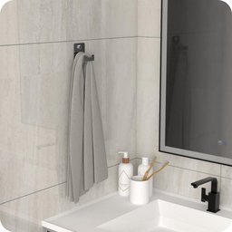 Gancho de Parede Inox Toalha Cabide Banheiro ELG - 2