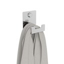 Ver imagem 6 de Gancho de Parede Inox Toalha Cabide Banheiro ELG