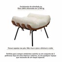 Ver imagem 6 de Puff de Ferro Madeira e Estofado Living Costela Espresso Móveis