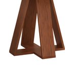 Ver imagem 4 de Mesa de Jantar Tampo Redondo Chanfrado Curvo Mad/vid 103cm Kiara Freijó Off White- Mabe Magazine