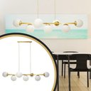 Ver imagem 1 de Pendente Lustre Jabuticaba 7 Globos Vidro