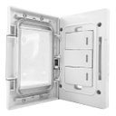 Ver imagem 1 de Conjunto Interruptor Triplo para Embutir Prova Dágua Kalop