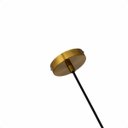 Ver imagem 6 de Lustre Pendente Sala Cristal e Vidro Âmbar 50x60cm