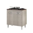 Ver imagem 2 de Balcão para Cooktop 4 e 5 Bocas Montana Hr Móveis 2 Portas – Elmo/Elmo