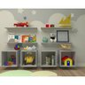 Conjunto 4 Nichos e 4 Prateleiras Kit Cubos  - 2