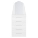 Ver imagem 5 de Cômoda para Quarto com Penteadeira Laris A02 Branco - Mpozenato