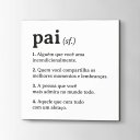 Ver imagem 1 de Placa Decorativa Pai - Dicionário - 20x20 cm