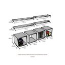 Ver imagem 3 de Conjunto 4 Nichos e 4 Prateleiras Kit Cubos Preto