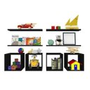 Ver imagem 1 de Conjunto 4 Nichos e 4 Prateleiras Kit Cubos