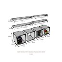 Ver imagem 3 de Conjunto 4 Nichos e 4 Prateleiras Kit Cubos
