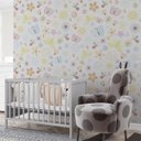 Ver imagem 2 de Papel de Parede Infantil Decoração Borboletas Encantadas Gh Papel de Parede 3,5m