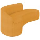 Ver imagem 6 de Sofá 4 Lugares para Sala 220cm Orgânico Wendi Boucle Mostarda I01 - Mpozenato