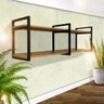 Prateleira Estilo Industrial Design Moderno Inovador e Elegante para Parede Diversos Ambientes - 5