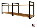 Ver imagem 6 de Prateleira Estilo Industrial Design Moderno Inovador e Elegante para Parede Diversos Ambientes
