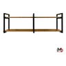 Prateleira Estilo Industrial Design Moderno Inovador e Elegante para Parede Diversos Ambientes - 2
