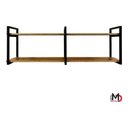 Ver imagem 2 de Prateleira Estilo Industrial Design Moderno Inovador e Elegante para Parede Diversos Ambientes