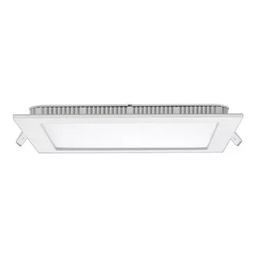 Luminária Plafon Led Embutir 12w 2700k Quadrado - 2
