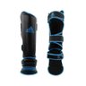 Caneleira Adidas Muay Thai MMA Preto/Azul ADIGSS012-PTAZ - 1