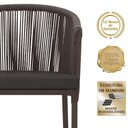 Ver imagem 3 de Mesa e 6 Cadeiras e Noronha Marrom E9 Trama Original Marrom