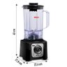 Liquidificador Power Max 1400w 3,1l Arno Preto 110v - 4