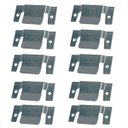 Ver imagem 1 de 10 Pares Conector Cabeceira Sofá Painel Tvs União Encaixe Aço Galvanizado