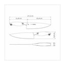 Ver imagem 3 de Faca Chef Tramontina Sublime em Aço Inox 6 Polegada