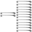 Ver imagem 1 de Barra Alça Apoio 50cm Aço Inox Kit 14 Uni Idoso Acessibilidade Gestante Cadeirante Segurança Anti Qu