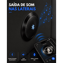 Ver imagem 5 de Mesa de Cabeceira Inteligente 2 Gavetas com Digital:Preto