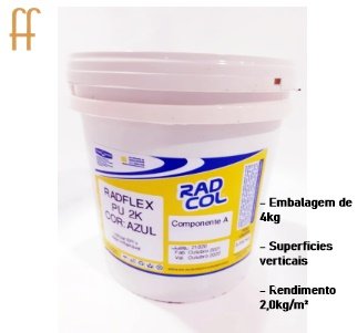 Radflex PU Bloqueador de Umidade - RADIAL QUIMICA PU 606 | MadeiraMadeira