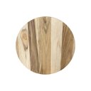 Ver imagem 1 de Painel de Madeira Teca Redondo Multiuso Natural 38,1x2,54cm