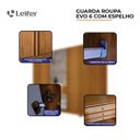 Ver imagem 7 de Guarda Roupa Casal Evo 6 Portas com Espelho Cinamomo com Cômoda San Marino 8 Gavetas Cinamomo Off-wh