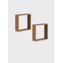 Ver imagem 1 de Kit de 2 Nichos 30cm Mdf Freijó - On Móveis