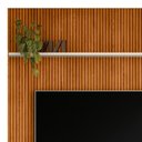 Ver imagem 3 de Rack Bancada com Painel New Panorama Cinamomo/off White para Tv até 75” - Madetec