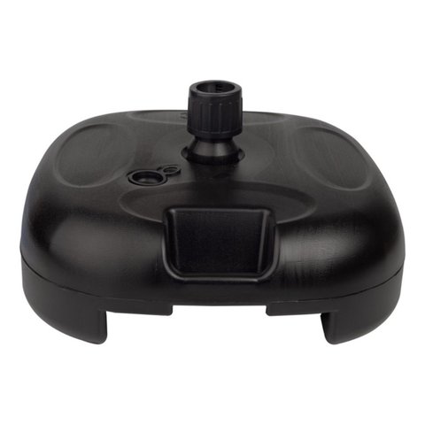 Base para Guarda-sol Ombrelone Plástica Areia Agua Mor Preta