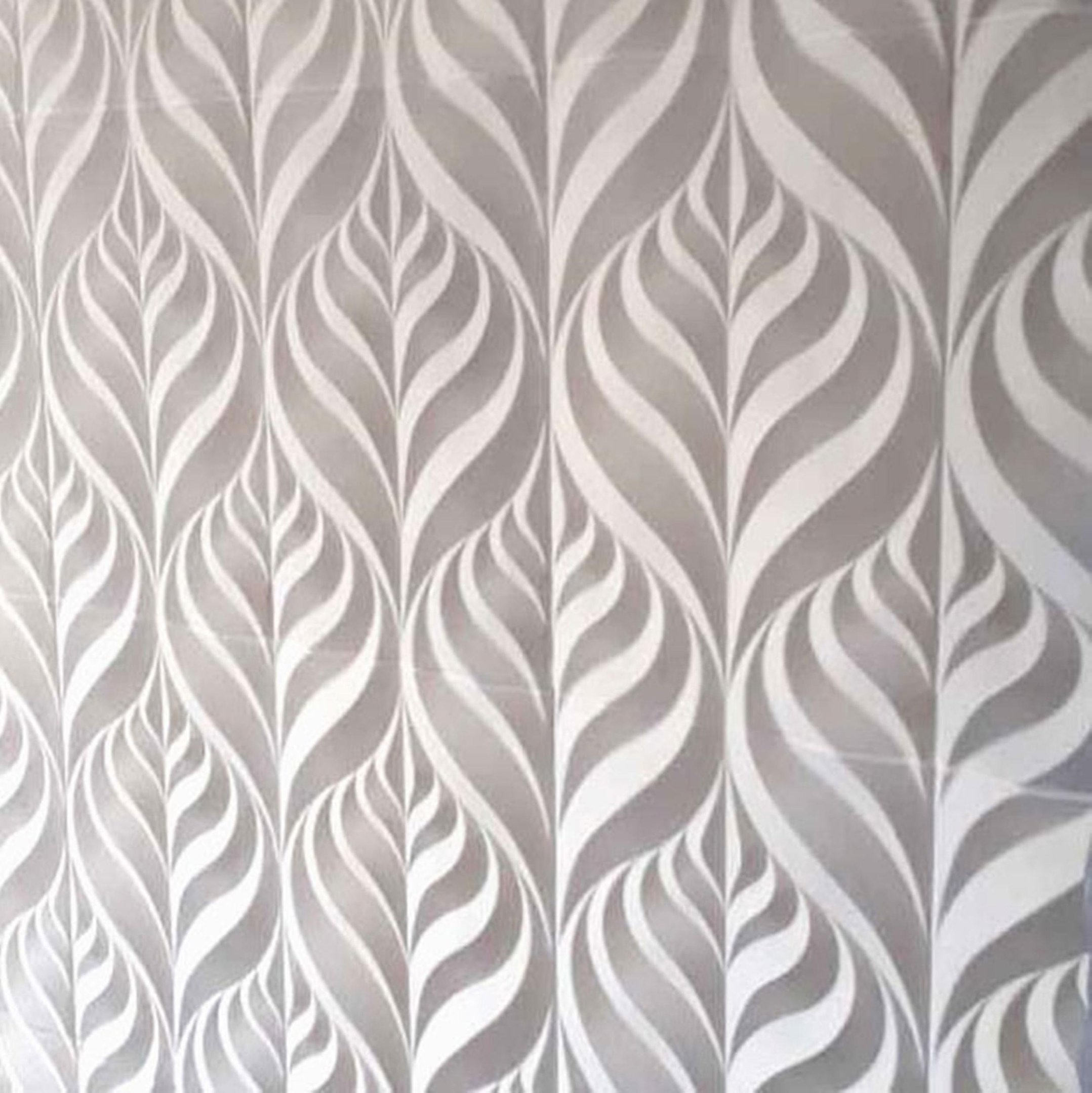 Forma Gesso/cimento 3d Mosaico Folha 42x29 - Abs Branco - 3