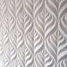 Forma Gesso/cimento 3d Mosaico Folha 42x29 - Abs Branco - 3