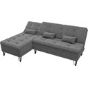 Ver imagem 4 de Sofá Cama com Chaise 3 Lugares 2,00 Mts Nice Matrix