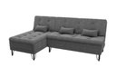 Ver imagem 1 de Sofá Cama com Chaise 3 Lugares 2,00 Mts Nice Matrix