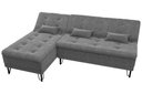Ver imagem 3 de Sofá Cama com Chaise 3 Lugares 2,00 Mts Nice Matrix