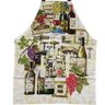 Avental Estampado com Bolso 65x80cm Wine - 1