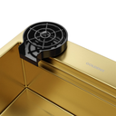 Ver mais imagens de Cuba para Cozinha Gourmet Miami Dourada Aço Inox 304 Goldenx