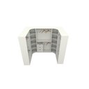 Ver imagem 4 de Kit Armário Closet Modulado M7 (colmeia, loja, Expositor, sapateira, roupa, organizador)