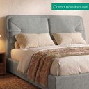 Ver imagem 2 de Cabeceira Queen 160 cm Malu com Frame Linho Sl 66 Peer