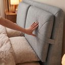 Ver imagem 6 de Cabeceira Queen 160 cm Malu com Frame Linho Sl 66 Peer