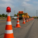 Ver mais imagens de Sinalizador Luz LED Alerta Cone Obra Seguranca Rodovia Avenida Estrada Pista Transito Spot Balizador