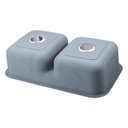 Ver imagem 3 de Cuba Cozinha Aço Inox 1mm Escovado C202ld 81,9x47,8x21,5 Cm