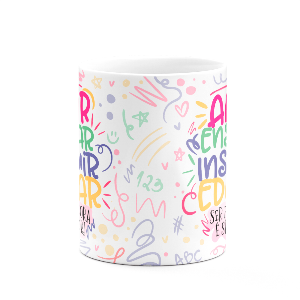 Caneca Professora - Ser Professora É Ser Amor! - 3